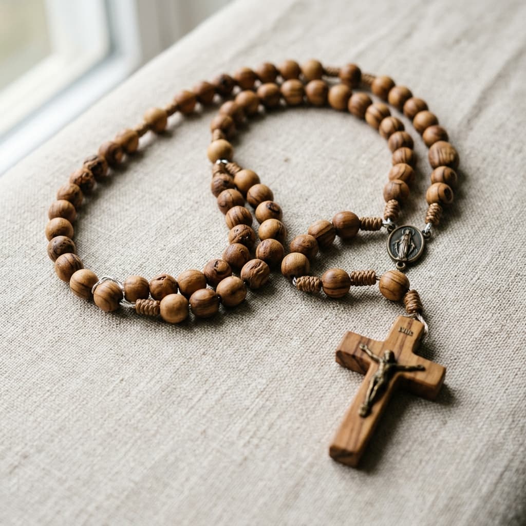 Tasbih / Chapelet Artisanal en Olivier