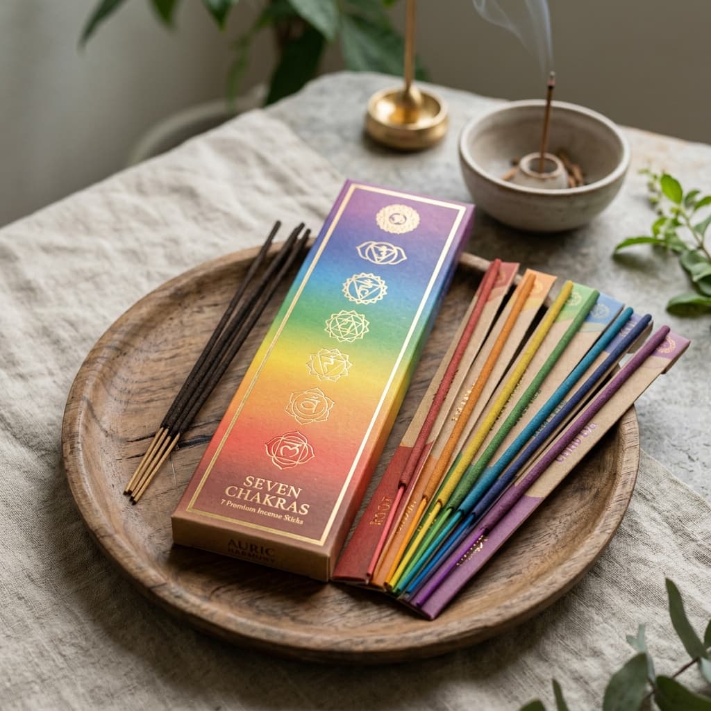 Encens 7 Chakras — 21 batons