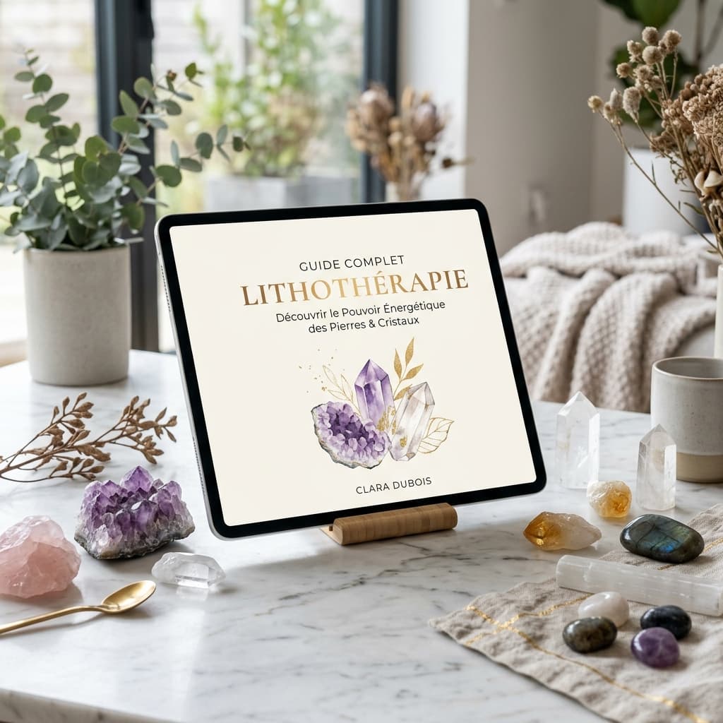 Guide Complet Lithotherapie — 100+ Pierres (PDF)