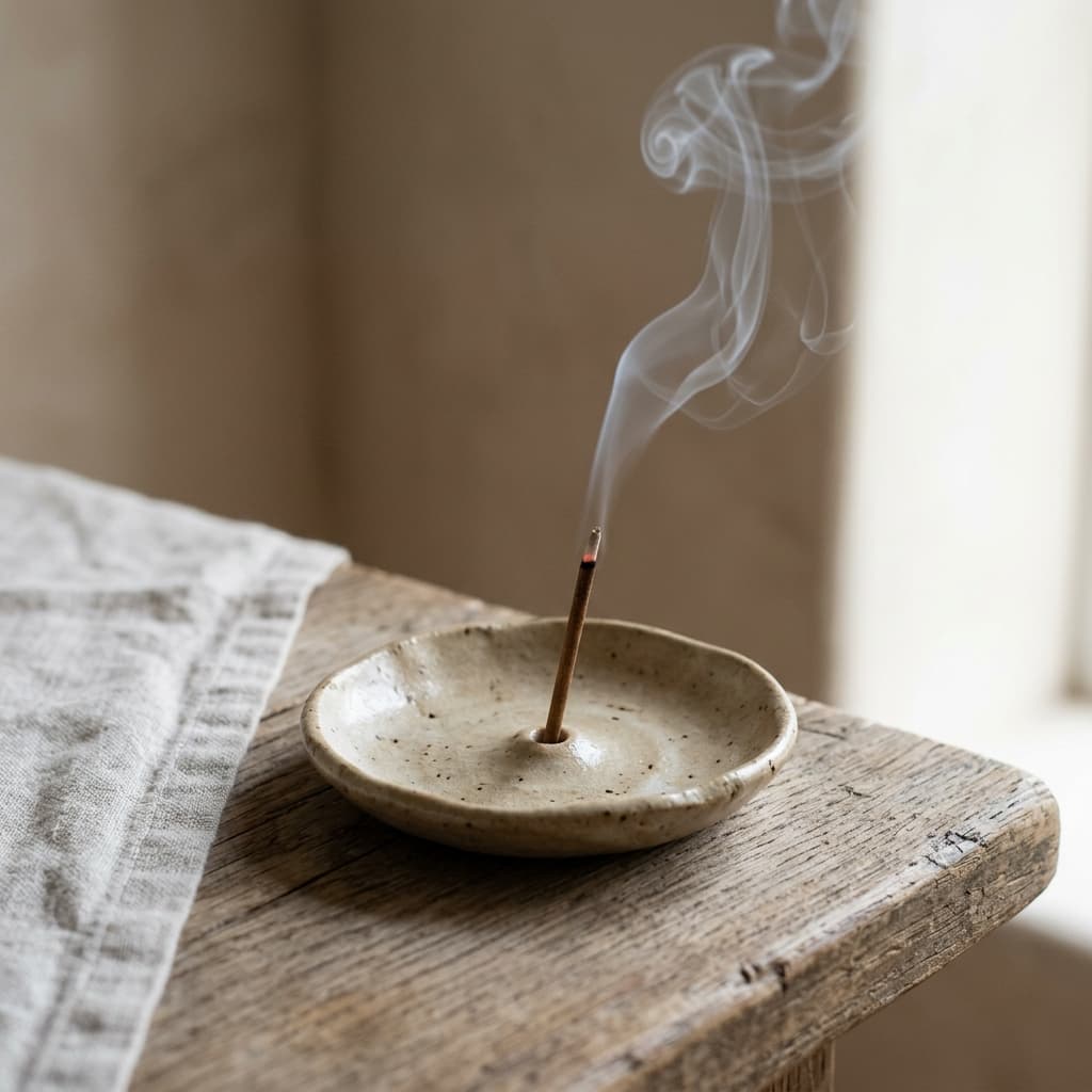 Porte-Encens Céramique Minimaliste